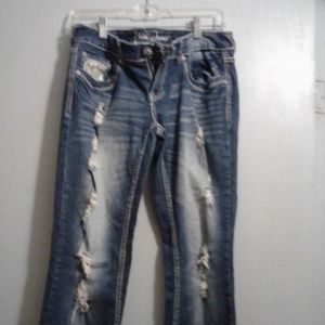 Ariya medium wash jeans sz 7/8
